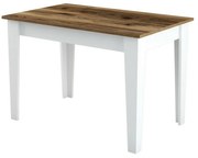 Kiev White and Walnut étkezőasztal