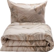 Monstera pamut és len keverékből készült ágyneműhuhuat, 160 x 200 cm, 2 db 70 x 80 cm