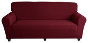 Kanapé Huzat (enyhén vízlep., 2 személyes, bordó)