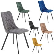 K-450 bársony étkezőszék több színben