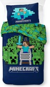 Minecraft Game Over Creepers ágyneműhuzat 140×200cm, 70×90 cm