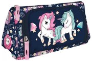 Háromszög alakú tolltartó - The unicorn shine
