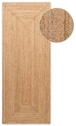 Natúr színű kétoldalas kézi szövésű juta futószőnyeg 80x200 cm Sharmila Natural Brown – Hanse Home