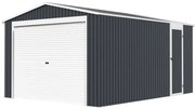 G21 Portland garázs 1500, 338 x 448 cm, antracit