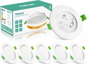 Mennyezeti Világítótest Led Reflektor 7W Led 75-95mm meleg fehér 6db