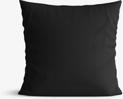 Goldea pamut párnahuzat - fekete 40 x 40 cm