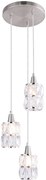 Globo WOLLI 15760-3 függeszték, 3x40W E14