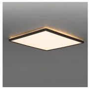 NIVERA LED 18W 230V IP54 fürdőszobai mennyezeti lámpa 30x30 cm fekete