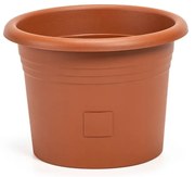 Plastia Öntözőkannás virágcserép Narza, átmérő 25cm, terrakotta, 25 cm átmérőjű