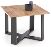 Cross dohányzóasztal, wotan tölgy / fekete