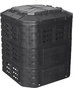 Kerti műanyag komposztáló 860 L fekete
