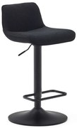 Fekete bárszék szett 2 db-os 103 cm Zenda – Kave Home