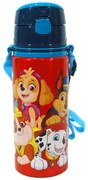 Mancs Őrjárat alumínium szívószálas kulacs akasztóval 600 ml