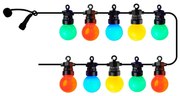 Fényfüzér, izzók száma 10 db-os hosszúság 300 cm Lucas Multi – Sirius