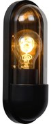 Lucide 29897/01/30 - Kültéri fali lámpa CAPSULE 1xE27/15W/230V IP54
