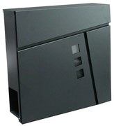 TILES postal box 370 x 370 x 105 mm, anthracite