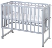 Szürke babaágy 90x45 cm – Roba