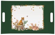Forest Dream őszi Műanyag nagy konyhai tálca 47x31 cm Easy Life