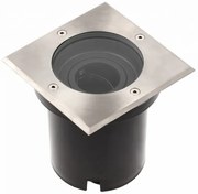 Lámpa Kerti lámpatest BETA-K (négyzet), max.50 W, GU10, IP67, AC220-240V, 50/60Hz, inox