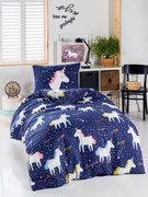Magic Unicorn egyszemélyes ágyneműhuzat garnitúra