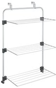 Ezüstszínű függő ruhaszárító 11 m Gale – Metaltex