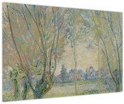 Kép - Claude Monet, Woman Seated under the Willows, reprodukciók (90x60 cm)