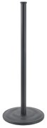 Matt fekete acél WC-papír tartó állvány Lava – Metaltex