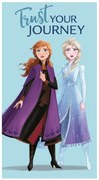 Disney Jégvarázs Journey kéztörlő arctörlő, törölköző 35x65cm