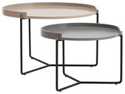 Mandy Beige kisasztal, 2 db