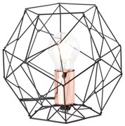 Brilliant - Asztali lámpa SYNERGY 1xE27/60W/230V fekete/réz