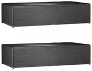 2 db téglalap alakú kerti bútorhuzat 12 fűzőlyukkal 315x160x75