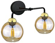 Fali lámpa MELLE GOLD 2xE27/60W/230V