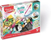 Fújós filctoll készlet, csíkozás, MAPED CREATIV Blow pen Art (IMAC846715)