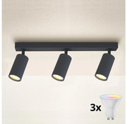 Brilagi - LED dimmelhető spotlámpa SELE 3xGU10/6,5W/230V antracit