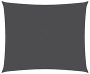 antracitszürke téglalap alakú oxford-szövet napvitorla 2,5x3,5m