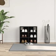 Cipőszekrény Fekete Tölgy 52,5x30x50 cm