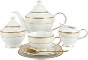 Martha Gold Classic 6 személyes porcelán kávé/teafőző/ 15db