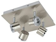 Eglo 93696 - LED Spotlámpa PIERINO 4xLED/5W/230V