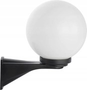 Könnyű kültéri fali lámpa egyenes karral a ház blokk falára Gömbök