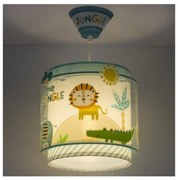 Dalber Dalber D-76112 - Gyerek csillár MY LITTLE JUNGLE 1xE27/15W/230V PI250