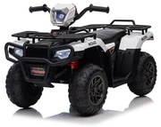 Baby Mix Quad gyerek elektromos autó, fehér