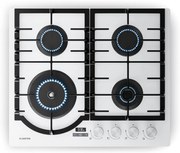 Klarstein Ignito gas cooktop 8 kW, cast iron supports, timer, temperature control