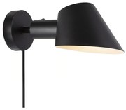 Nordlux - Fali lámpa STAY 1xE27/60W/230V fekete