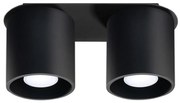 Sollux SL.0054 - Spotlámpa ORBIS 2 2xGU10/40W/230V fekete