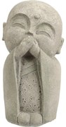 Buddha nem beszél kerti dekoráció , 14,5 x 27 x 13 cm, polirezin