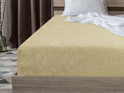 Frottír EXCLUSIVE krém lepedő 90x200 cm
