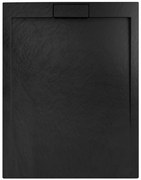 Zuhanytálca Grand Black 80x100