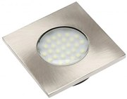 LED Lámpatest, MARBELLA 3-as szett, meleg fehér, 69*69mm, 12V, 80lm, 4,5W, kábellel, csatlakozóval