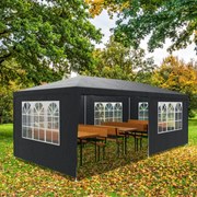 Jurhan NEAPOL rendezvénysátor, 3x6m, antracit
