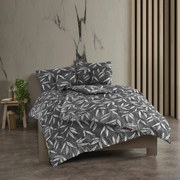 Kvalitex Pamut ágynemő Osaka szürke, 200 x 200 cm, 2 ks 70 x 90 cm